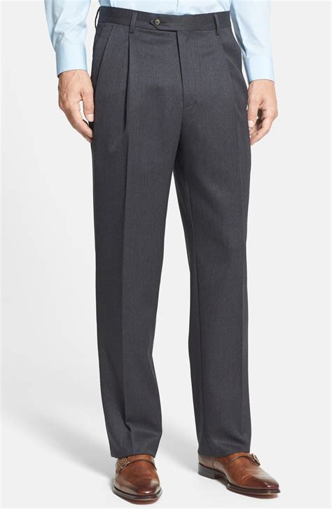 Wool gabardine pants 